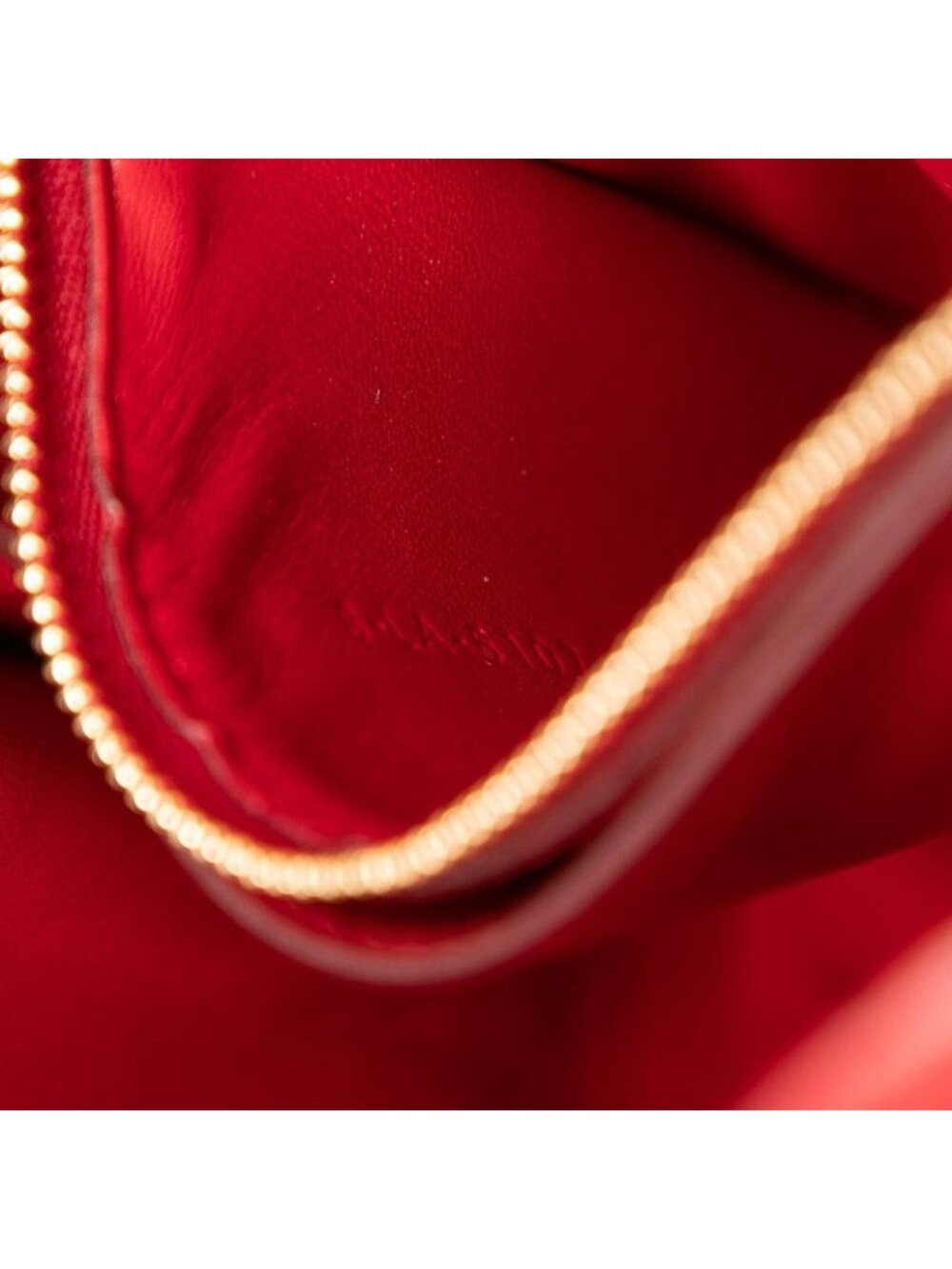 Celine Classic Box Crossbody Shoulder Bag Red Leather - Picture 6 of 7
